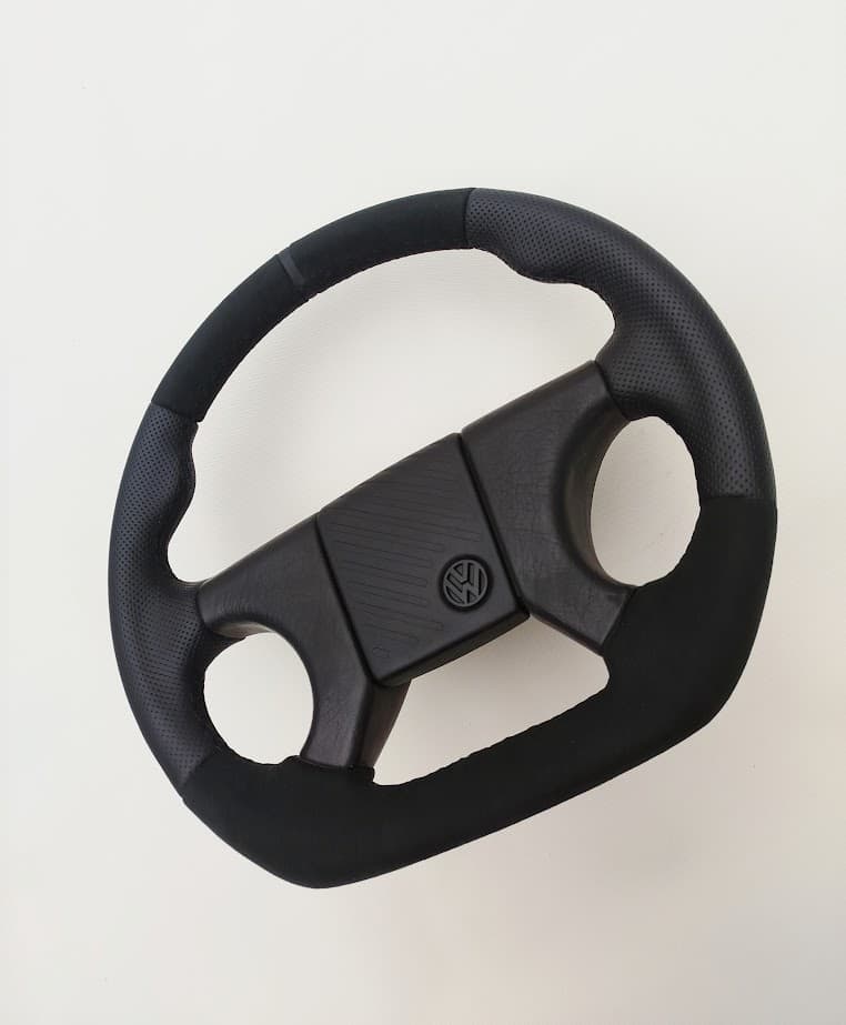 Golf Mk2 modified steering wheel